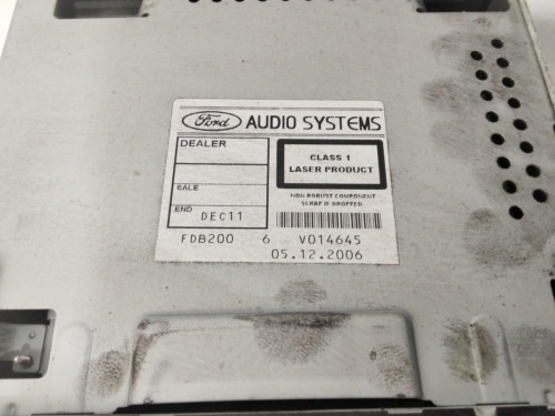 SISTEMA AUDIO / RADIO CD FORD FOCUS BERLINA (CAP) 