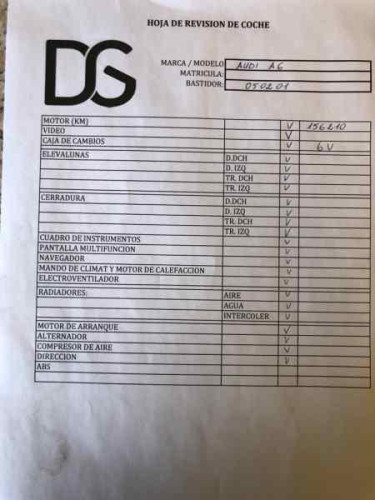 AUDI A6 BERLINA (4F2) de segunda mano