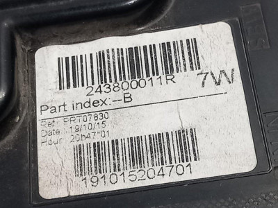 MODULO ELECTRONICO, RENAULT, MEGANE III BERLINA 5P
