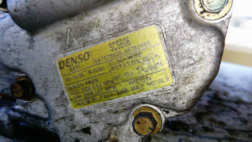 COMPRESOR AIRE ACONDICIONADO Fiat STILO (192) 