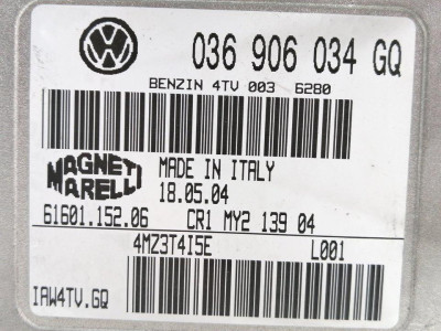 CENTRALITA MOTOR UCE, VOLKSWAGEN, POLO IV (9N1)