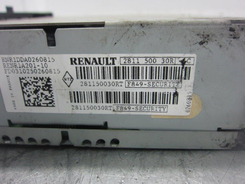  SISTEMA AUDIO / RADIO CD RENAULT SCENIC III (JZ) 