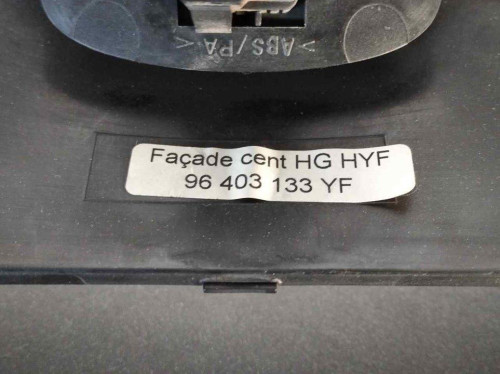 WARNING Peugeot 206 