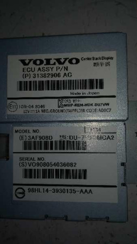  PANTALLA MULTIFUNCION VOLVO V40 CROSS COUNTRY 