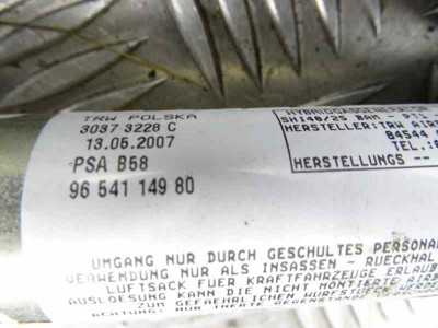 AIRBAG CORTINA DELANTERO DERECHO, CITROEN, GRAND C4 PICASSO