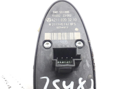 MANDO ELEVALUNAS DELANTERO DERECHO, MERCEDES-BENZ, CLASE E (BM 211) BERLINA