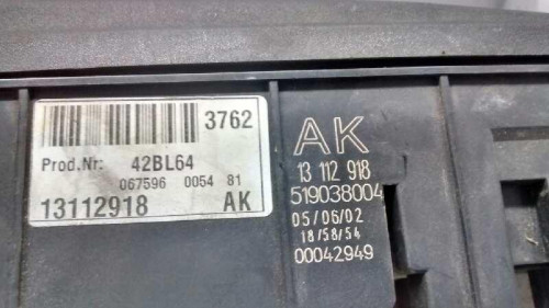 CAJA RELES / FUSIBLES Opel VECTRA C BERLINA 
