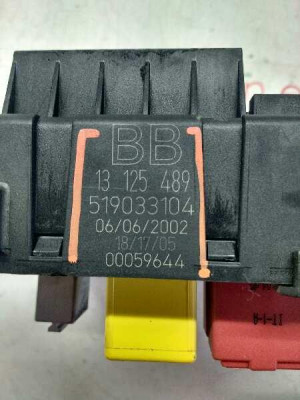CAJA RELES / FUSIBLES, OPEL, VECTRA C BERLINA