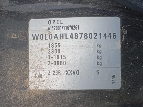  OPEL ASTRA H BERLINA 
