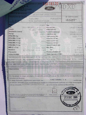 FORD FIESTA (CBK)