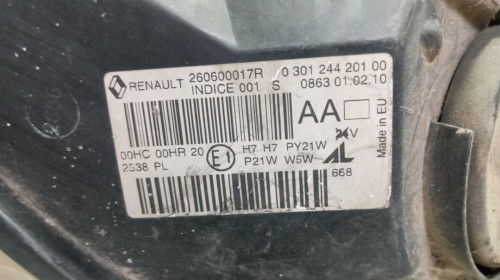 FARO IZQUIERDO RENAULT MEGANE III BERLINA 5P 