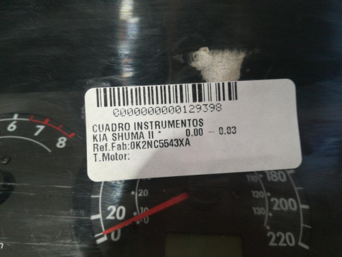  CUADRO INSTRUMENTOS 