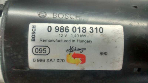  MOTOR ARRANQUE, PEUGEOT, 206 