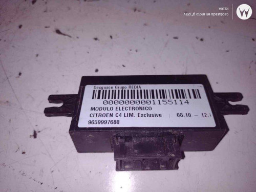  MODULO ELECTRONICO, CITROEN, C4 BERLINA 