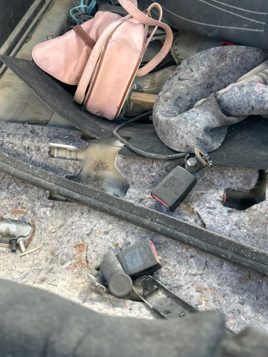 ENGANCHE CINTURON TRASERO IZQUIERDO Opel CORSA D 