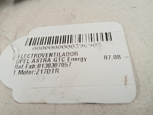  ELECTROVENTILADOR Opel ASTRA H GTC 