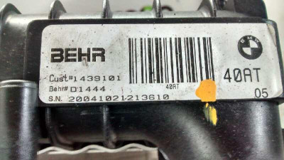 RADIADOR AGUA, BMW, SERIE X5 (E53)