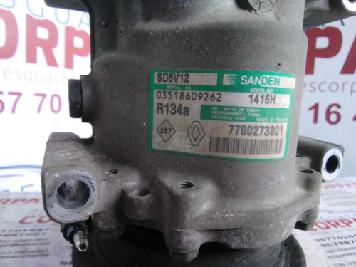 COMPRESOR AIRE ACONDICIONADO Renault CLIO II FASE II (B/CB0) 