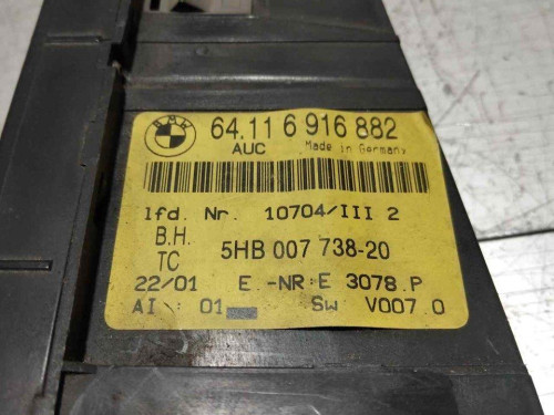 MANDO CLIMATIZADOR BMW SERIE 3 BERLINA (E46) 
