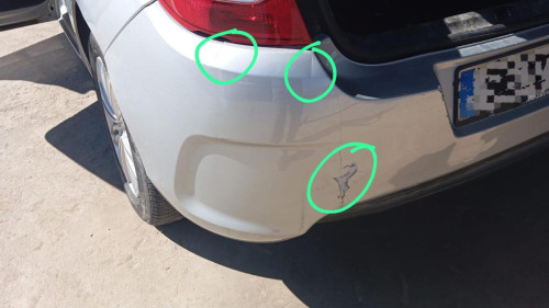 PARAGOLPES TRASERO Citroen C4 BERLINA 