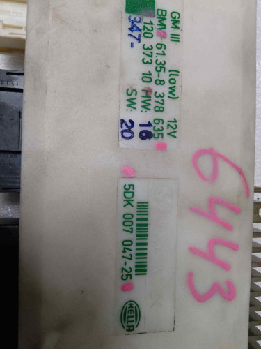  MODULO ELECTRONICO, BMW, SERIE 5 BERLINA (E39) 