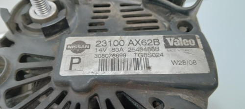  ALTERNADOR NISSAN MICRA (K12E) 