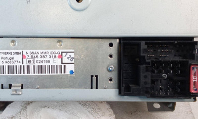 SISTEMA AUDIO / RADIO CD, NISSAN, NOTE (E11E)