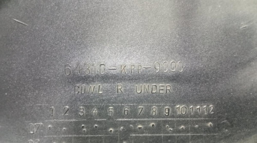 CARENADO DELANTERO DERECHO, HONDA, CBR 125R