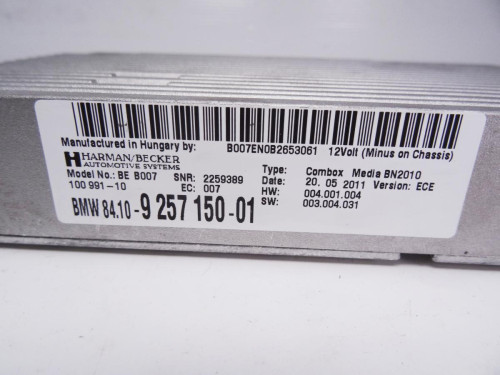  MODULO ELECTRONICO, BMW, SERIE 7 (F01/F02) 