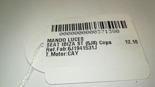  MANDO LUCES SEAT IBIZA ST (6J8) 