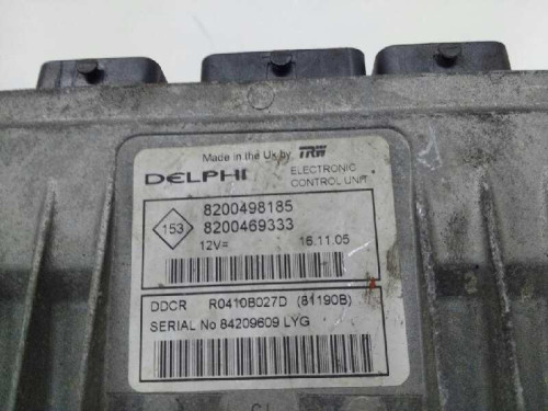  CENTRALITA MOTOR UCE RENAULT CLIO II FASE II (B/CB0) 