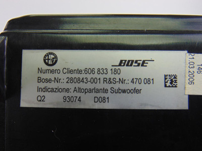 NO IDENTIFICADO, ALFA ROMEO, GT (125)