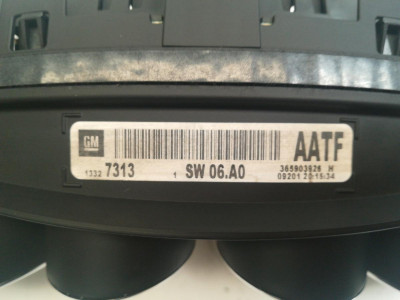 CUADRO INSTRUMENTOS, OPEL, INSIGNIA BERLINA