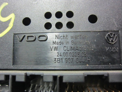 MANDO CALEFACCION / AIRE ACONDICIONADO, VOLKSWAGEN, PASSAT BERLINA (3B3)