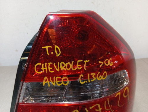  PILOTO TRASERO DERECHO CHEVROLET AVEO BERLINA 
