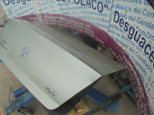  TAPA MALETERO Peugeot 407 