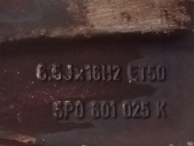 LLANTA, SEAT, ALTEA (5P1)