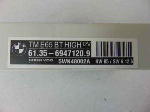  MODULO ELECTRONICO BMW SERIE 7 (E65/E66) 