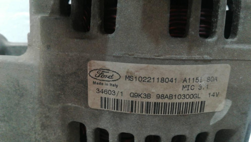  ALTERNADOR Ford FOCUS BERLINA (CAK) 