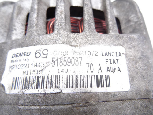  ALTERNADOR, FIAT, II PUNTO (188) BERLINA 