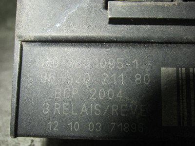 CAJA PRECALENTAMIENTO, PEUGEOT, 207