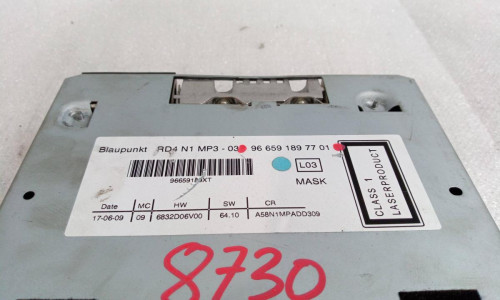 SISTEMA AUDIO / RADIO CD Peugeot 3008 