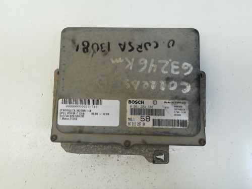  CENTRALITA MOTOR UCE OPEL CORSA C 