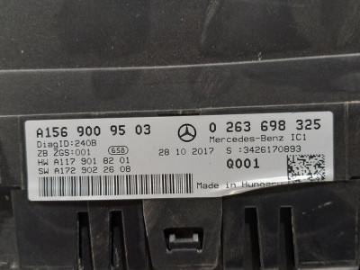 CUADRO INSTRUMENTOS, MERCEDES-BENZ, CLASE GLA (BM 156)