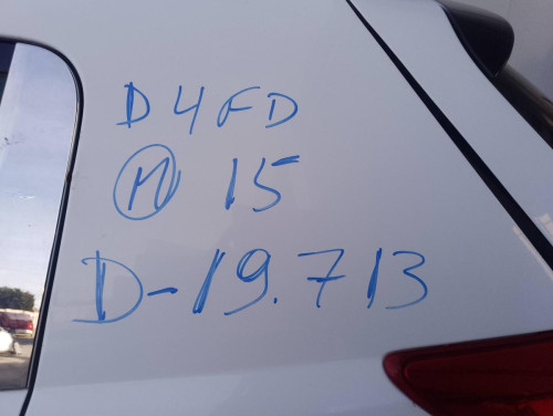 KIA SPORTAGE (QL) — Donor Vehicle for Used Parts 