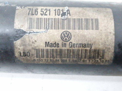  TRANSMISION CENTRAL DELANTERA VOLKSWAGEN TOUAREG (7LA) 