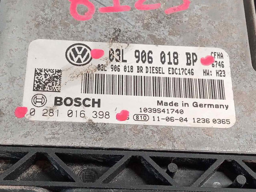  CENTRALITA MOTOR UCE, SKODA, YETI (5L)(2009) 