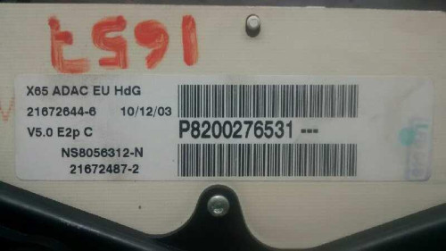  CUADRO INSTRUMENTOS RENAULT CLIO II FASE II (B/CB0) 