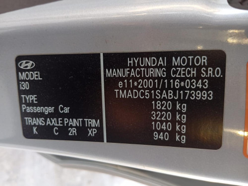 HYUNDAI I30 (FD) — vehículo donante para recambios 