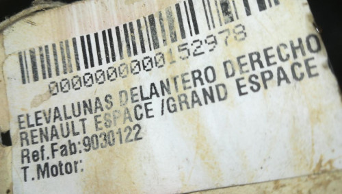  ELEVALUNAS DELANTERO DERECHO 